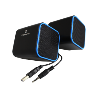 Volkano Diamond Series USB Powered Speakers - Blue