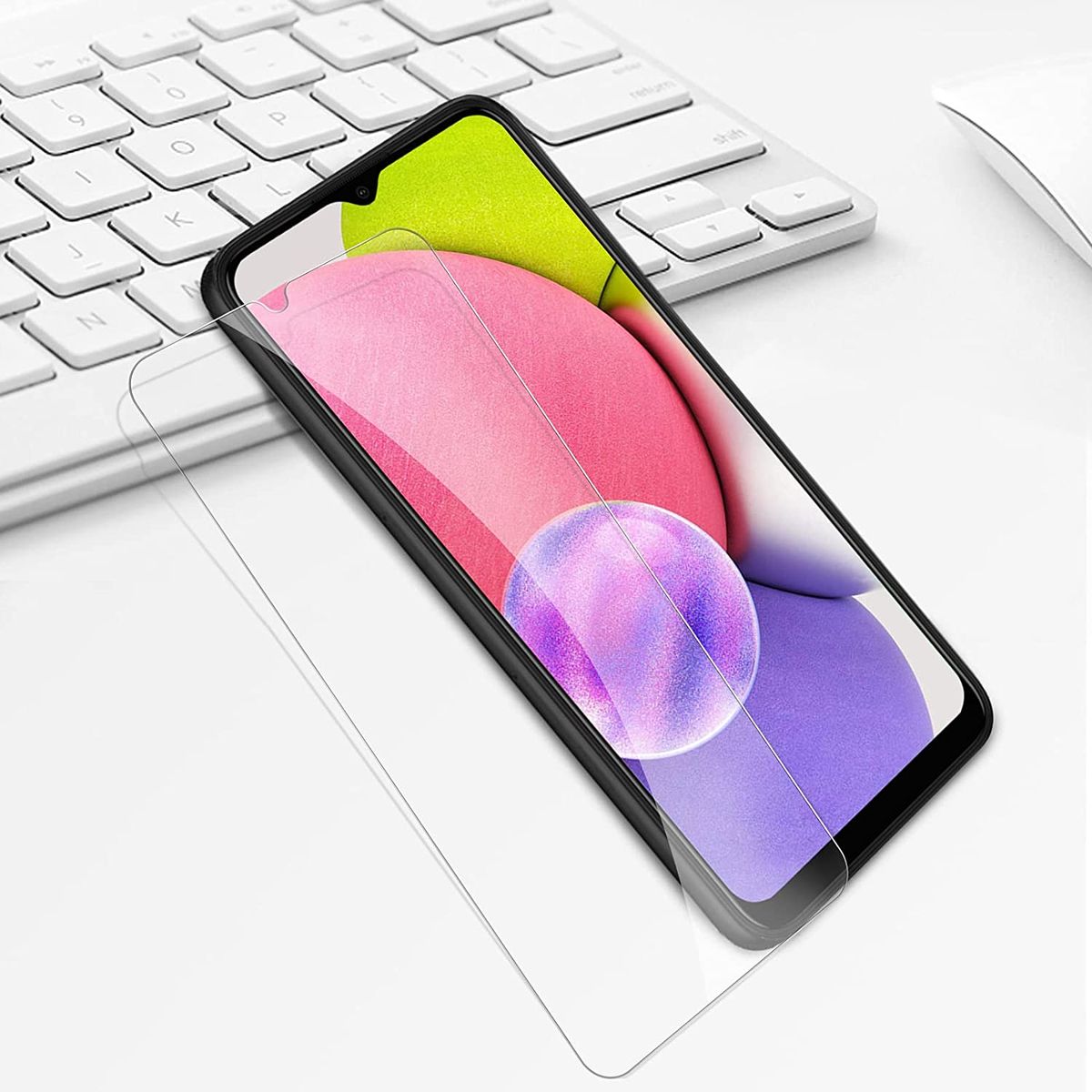 Screen Protector Guard Tempered Glass for Samsung Galaxy A03 Core - Image 5