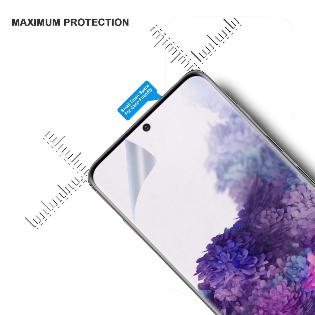 Techcat Galaxy S21 Ultra Screen Protector - TPU - Image 3