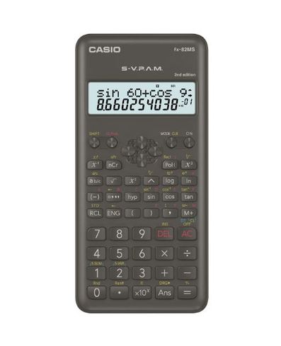 Casio FX-82MS-2 2nd Edition Basic Scientific Calculator