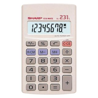 Sharp EL-231LB Pocket Calculator