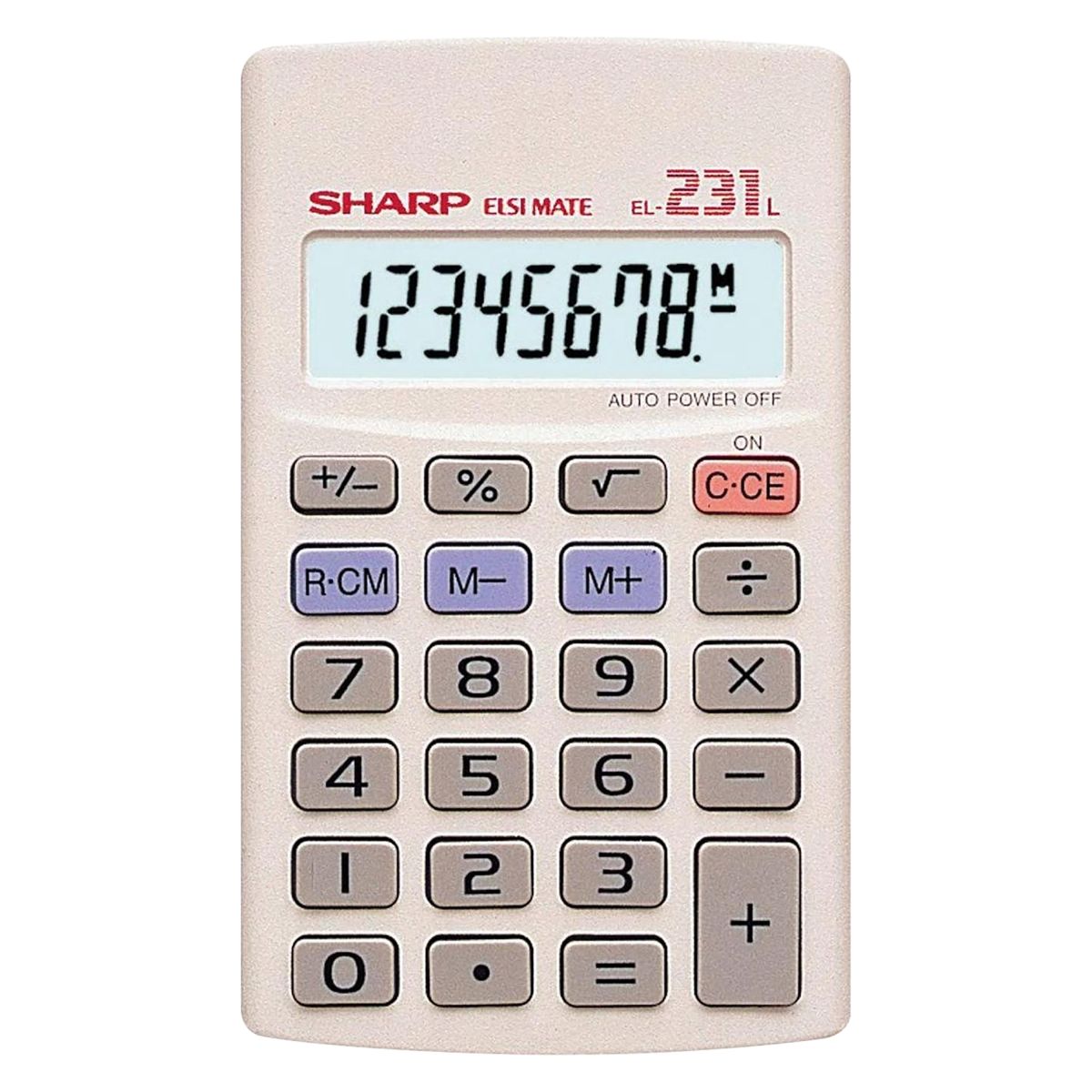 Sharp EL-231LB Pocket Calculator