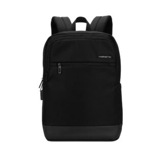 Volkano Roma Series 15.6" Laptop Backpack USB Port - Black