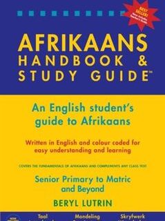 The Afrikaans handbook and study guide