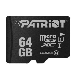 Patriot LX Class 10 64GB Micro SDHC Flash Memory Card